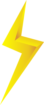 Thunder icon gold color storm png