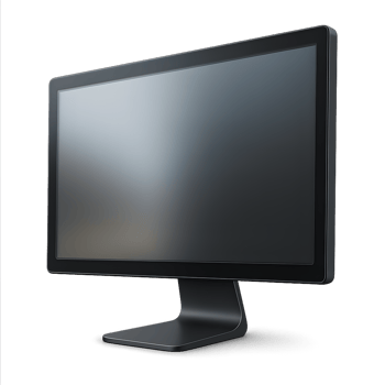 Computer Monitor Modern Flat Screen Display png