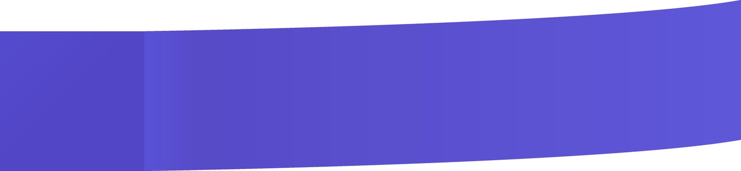 Wide purple banner curving across a white background creates a simple yet bold graphic. Perfect for presentations. Websites. Or marketing materials. Offering a vibrant and eye catching visual element vector