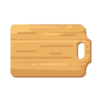 Illustration of Wooden Cutting Board vector