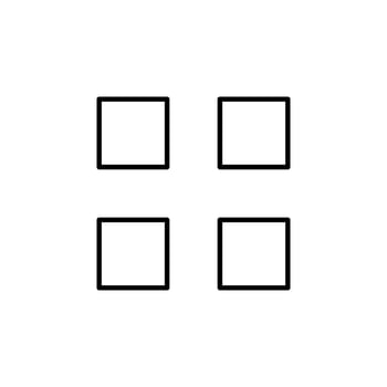 Matrix Code Line Icon for App Design vector