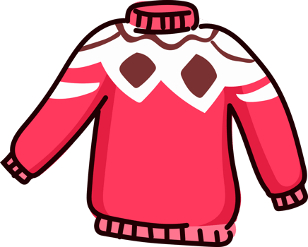 Christmas Sweater Clipart png
