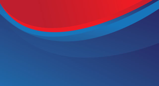 Modern blue and red gradient background vector