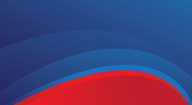 Modern abstract blue and red gradient background vector