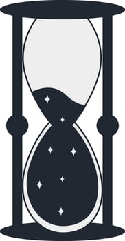 Mystical Celestial Doodle on White Background. vector