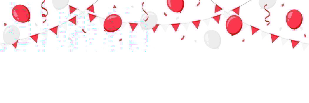 Indonesia Merdeka Celebration Background Design vector