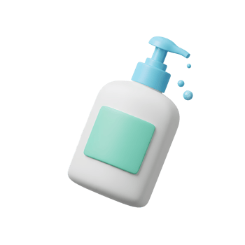 3D Soap Dispenser for Hand Hygiene and Personal Care png