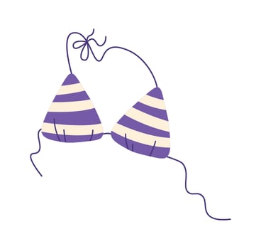 Women Swimsuit Bra vector