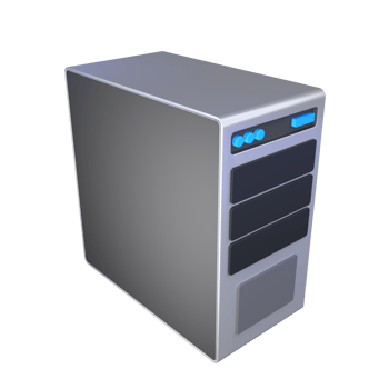 PC Tower 3D Illustration png