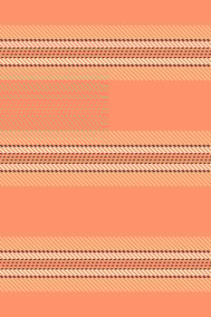 Cogue textile pattern seamless, web vertical fabric texture. Rld-fashioned stripe background lines in orange and light colors. vector