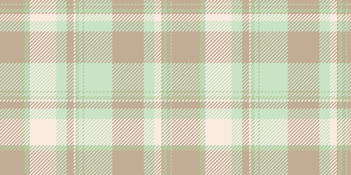 Soft mint and beige plaid pattern. Perfect for textile design, fashion, and home decor projects. Subtle texture adds visual interest. Evokes feelings of serenity and calm. vector