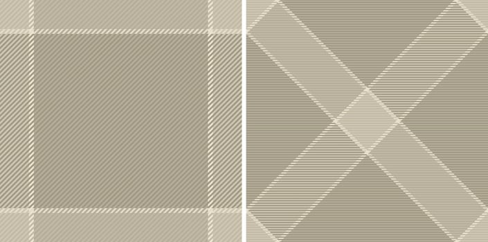 Elegant neutral plaid patterns. Perfect for textile design, website backgrounds, or fashion projects. Subtle textures add visual interest. Sophisticated and versatile design for modern aesthetics. vector