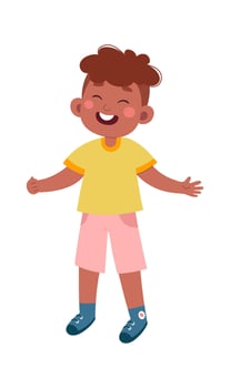 Smiling Happy Boy vector