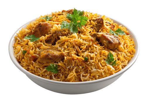 Biryani Isolated on Transparent Background png