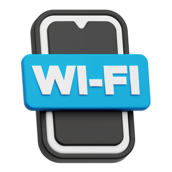 wi-fi smartphone 3d icon png