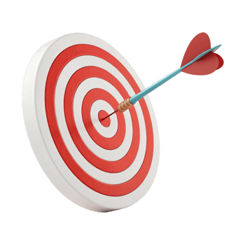 Bullseye with Dart png