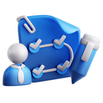 Agenda 3D Illustration png