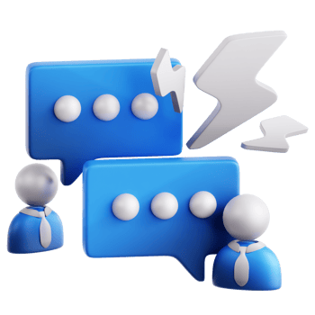 Argument 3D Illustration png