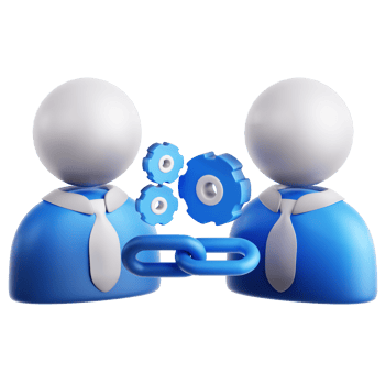 Team Building 3D Illustration png