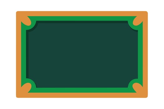 Serene Green and Orange Pool Table Frame A Relaxing Billiards Setting Design Element - Professional digital artwork with vibrant colors and detailed composition vector
