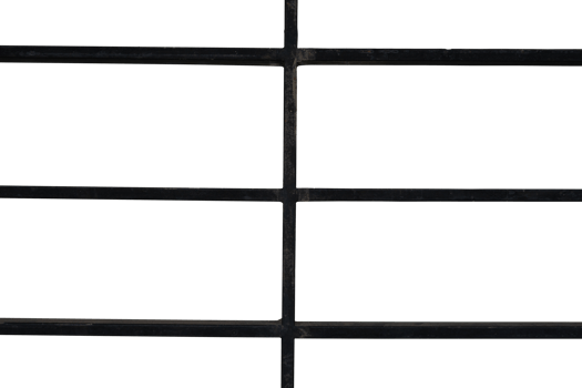 black realistic iron bar isolated png
