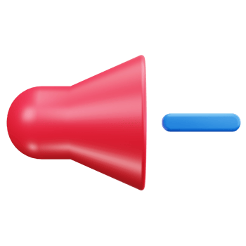 3D Icon Speaker Volume Down png