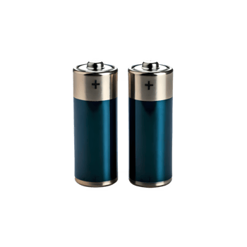 Two battery on transparent background png