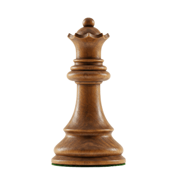 Wooden queen chess piece a symbol of power and strategy in the classic board game png