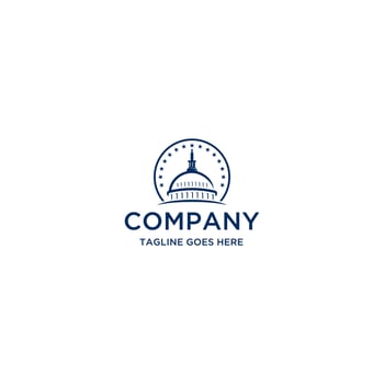 Building logo design inspiration vector