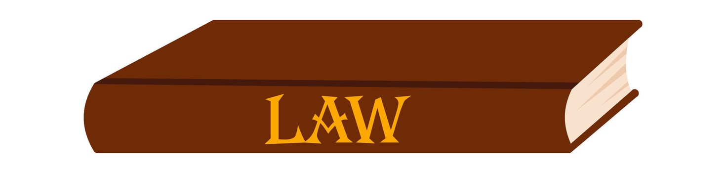 Law Book Icon vector