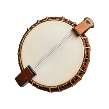 Banjo Musical Instrument. Traditional String Instrument For Folk And Bluegrass Music Isolated On Transparent Background png
