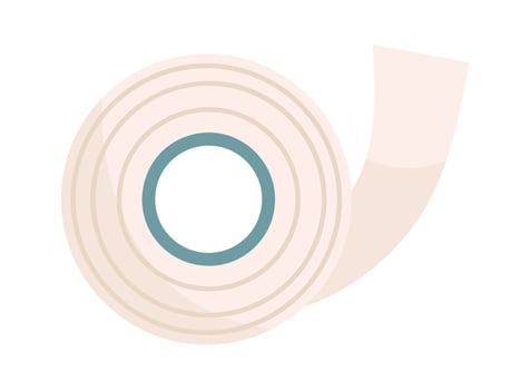 Roll Of Bandage Illustration vector