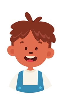 Happy Child Boy Illustration vector
