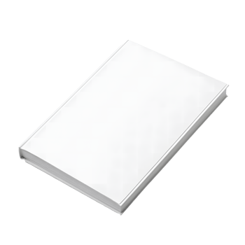 A simple white rectangular object with clean edges isolated on transparent background png