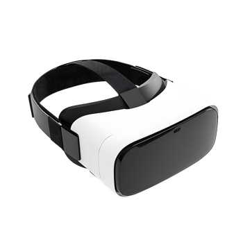 Modern virtual reality headset device for immersive gaming and entertainment isolated on transparent background png