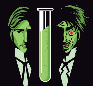 failed experiment turns man into evil vector