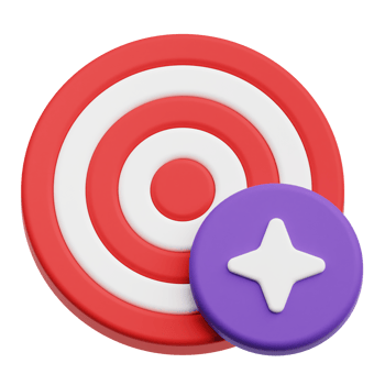 tech terget goal 3d icon png