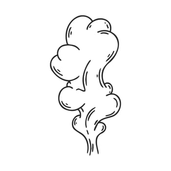 Hand drawnginger root on white background vector