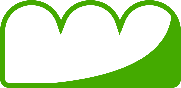 Green bush tree outline png