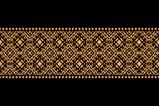 Golden pattern, yellow, and black vector