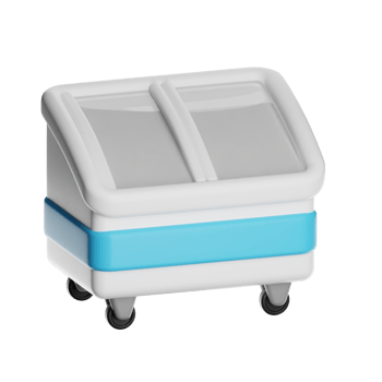 Ice cream freezer on wheels png