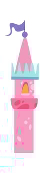 Fairytale Castle Tower vector
