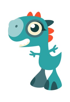 Cartoon Dinosaur Baby vector