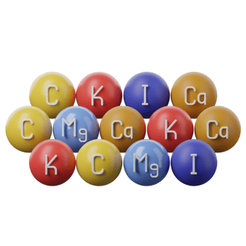 A group of colorful balls with the letters k, c, m, and k png