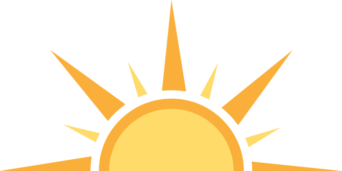 A half sun is setting downwards icon sunset concept for graphic design, logo, website, social media, mobile app, UI illustration.. png