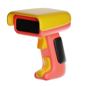 Colorful toy scanner for kids png