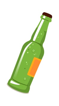 Beer Bottle Icon vector