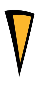 Comic Style Triangle vector