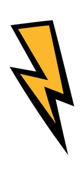 Comic Style Lightning vector