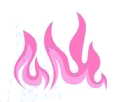 Burning Fire Illustration Illustration vector